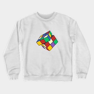 Cube 90s Art & Retro colors Crewneck Sweatshirt